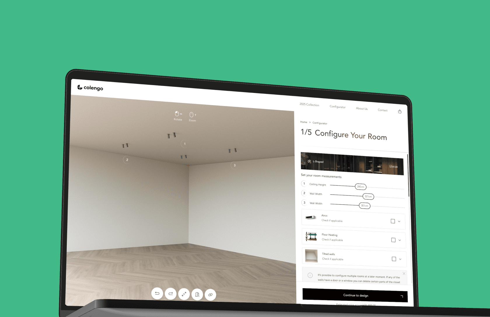 custom cabinet configurator redesign
