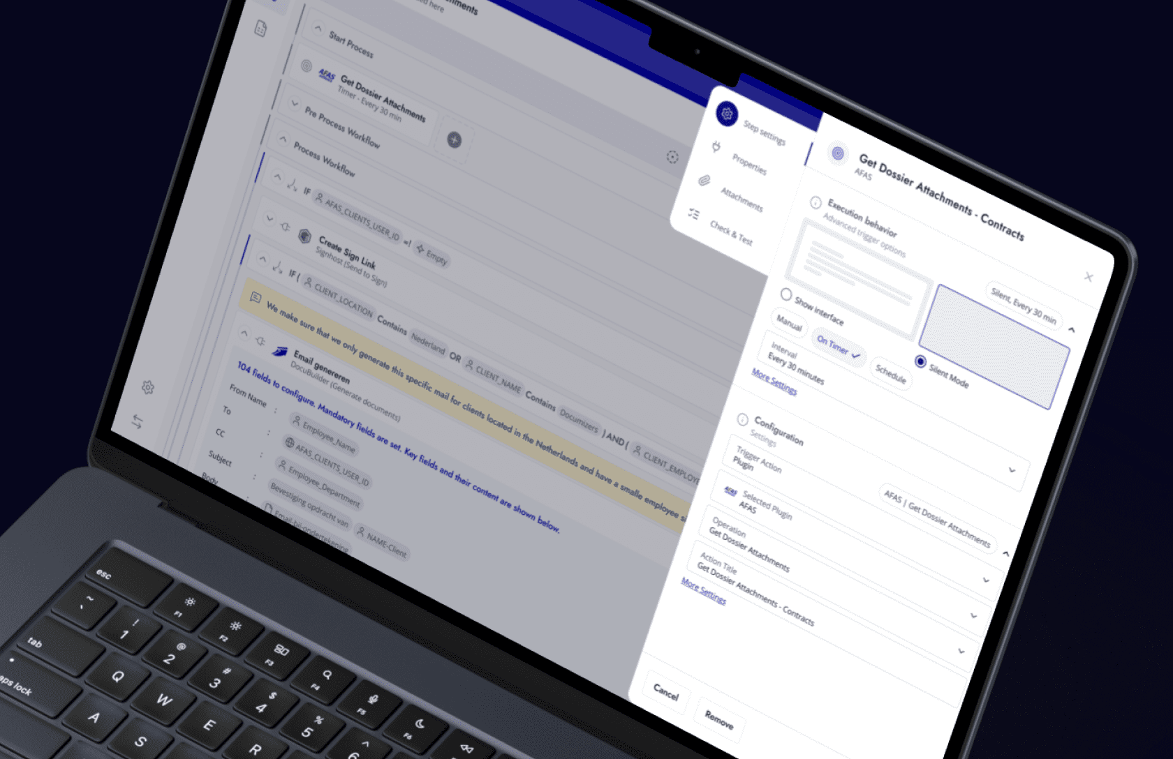 documizers saas solution list view process editor