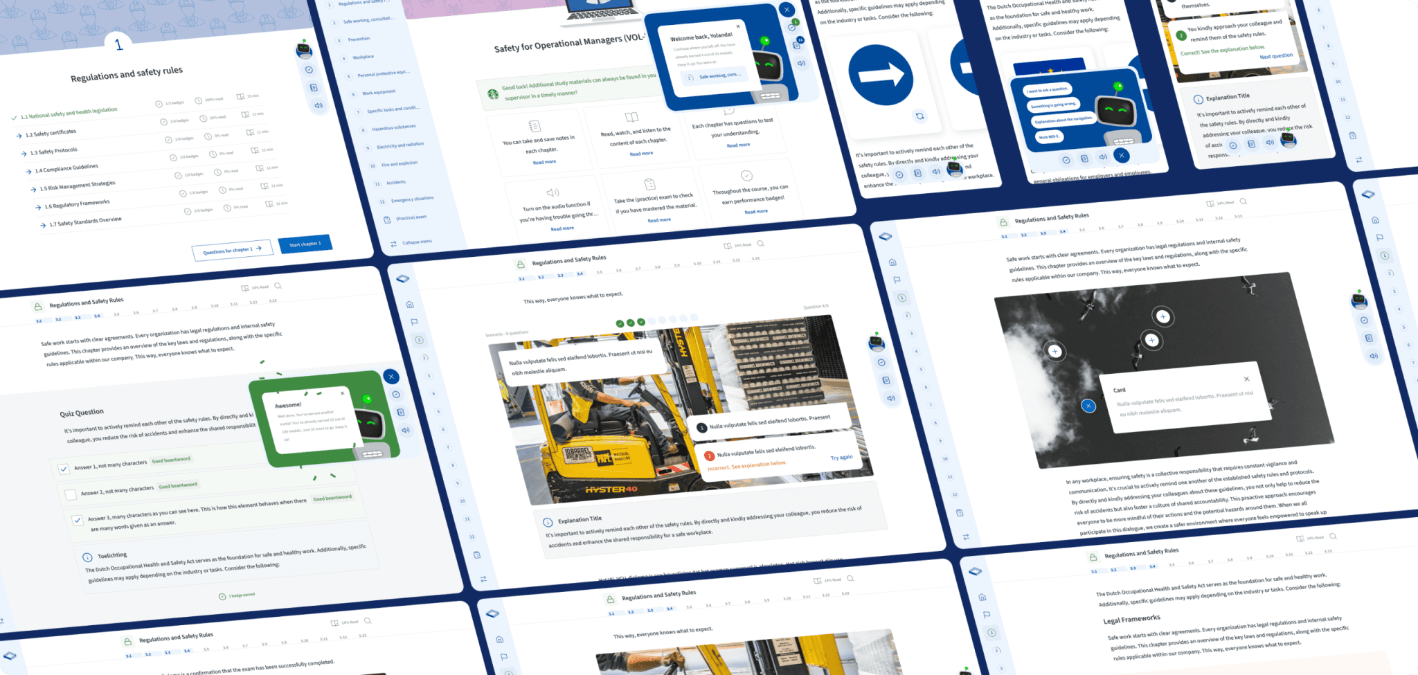 learning platform redesign UX