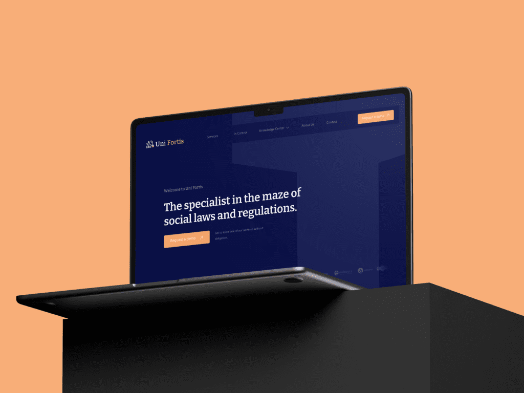 Uni fortis highlighted project image website